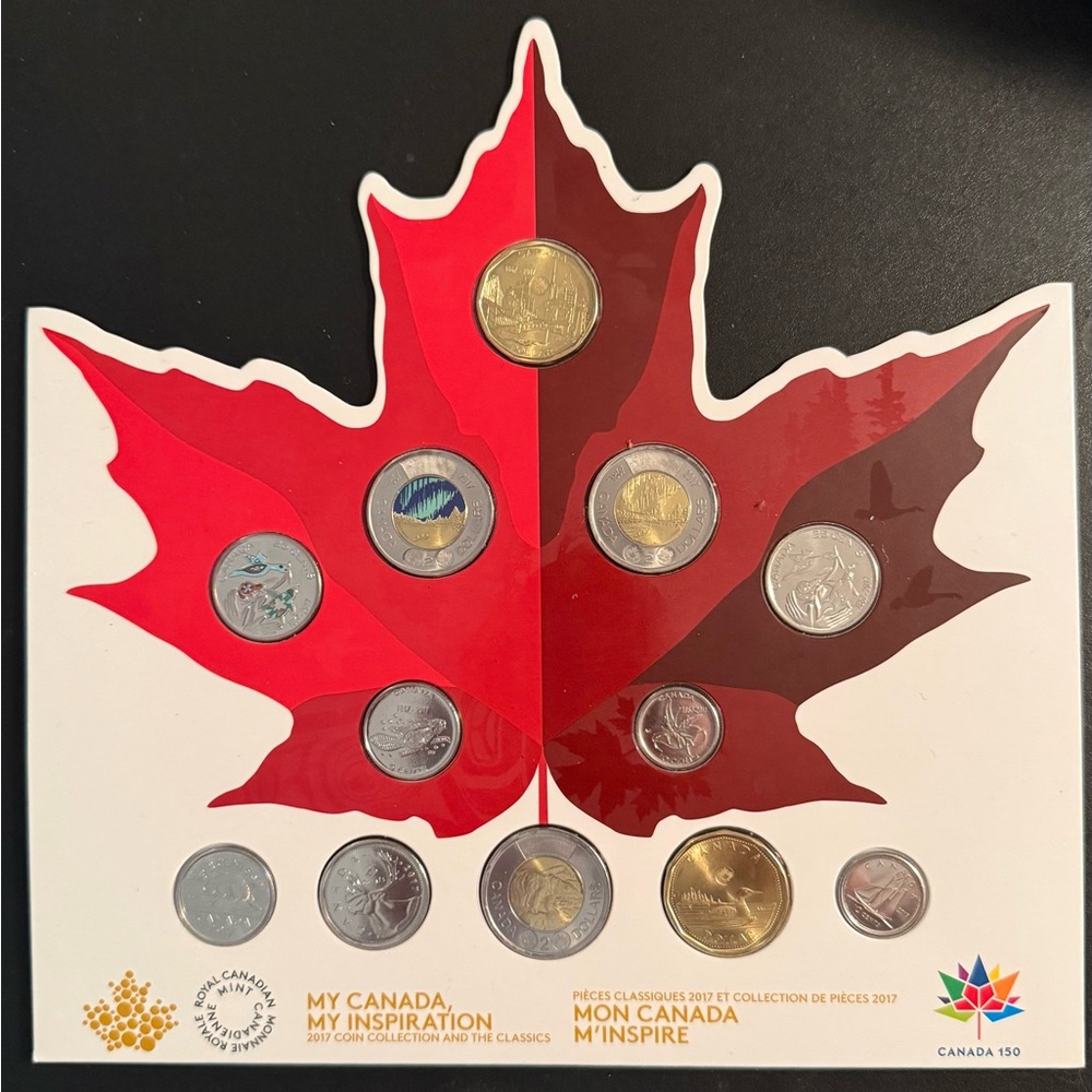 My Canada, My Inspiration 2017 Coin Collection